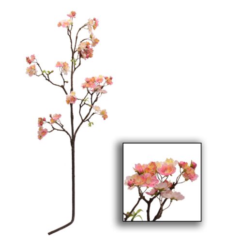 Decorazione ramo fiori di ciliegio cm. 120