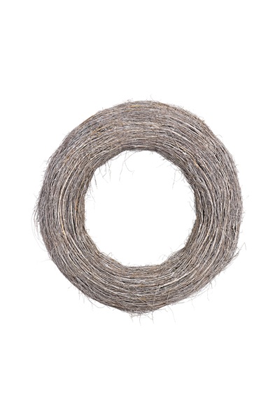 Ghirlanda in vimini sbiancato