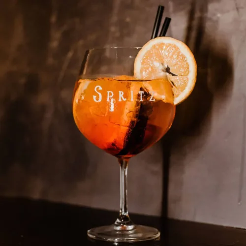 Set 2 calici cocktail decoro Spritz