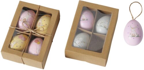 Box 4 uova decorate