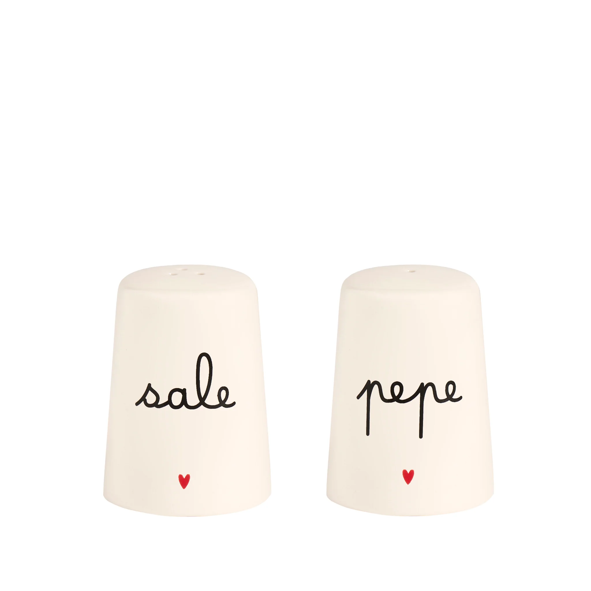 Set Sale e Pepe in gres decoro Cuore