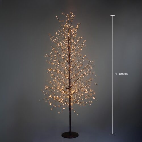 Faggio H 180 con 1500 micro led luce ambra