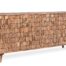 Credenza Kant 4 ante in legno intarsiato