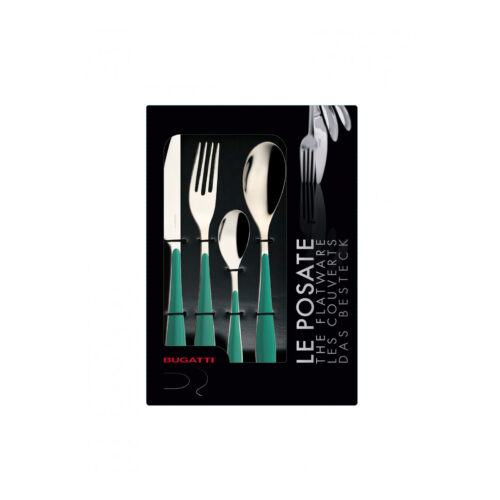 Set Posate colorate Gioia in acciaio Inox