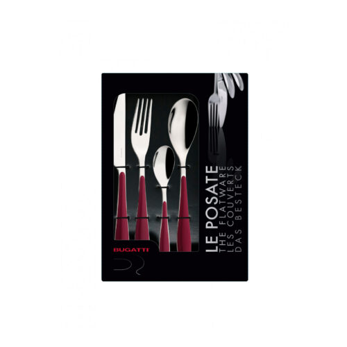 Set Posate colorate Gioia in acciaio Inox