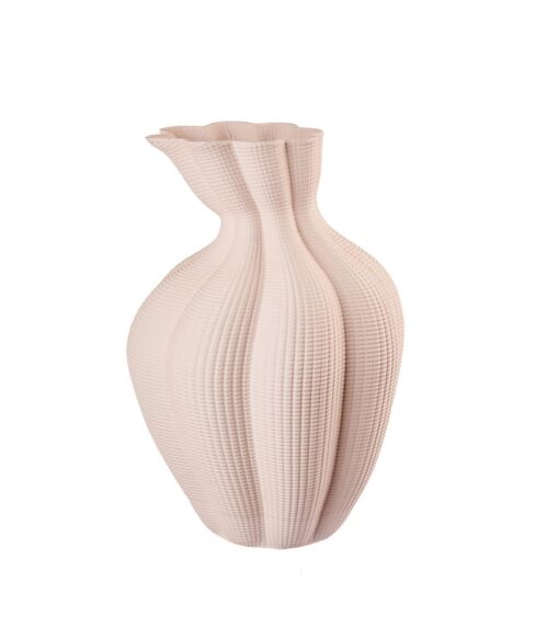 Vaso alto in porcellana