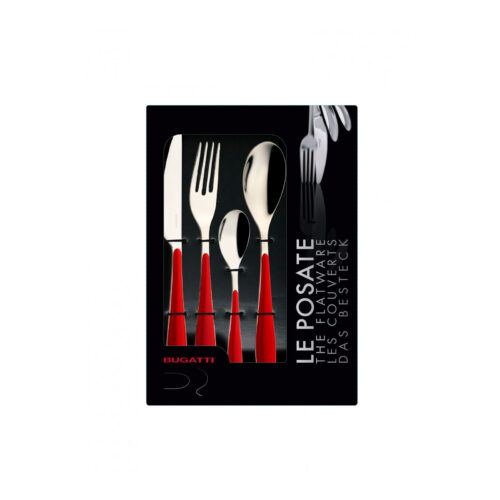 Set Posate colorate Gioia in acciaio Inox