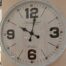 Orologio da parete bianco anticato