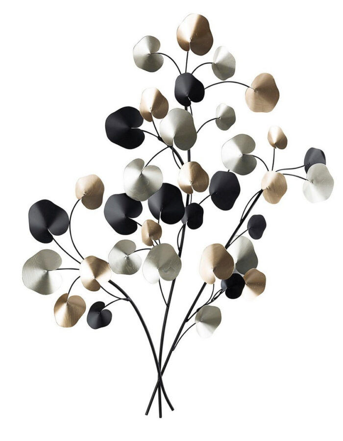 Decorazione da parete in acciaio 84x97 cm.