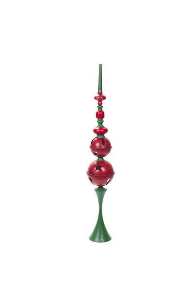 Decorazione Jingle rosso/verde H 133 cm. Decorazione Jingle rosso/verde H 133 cm.