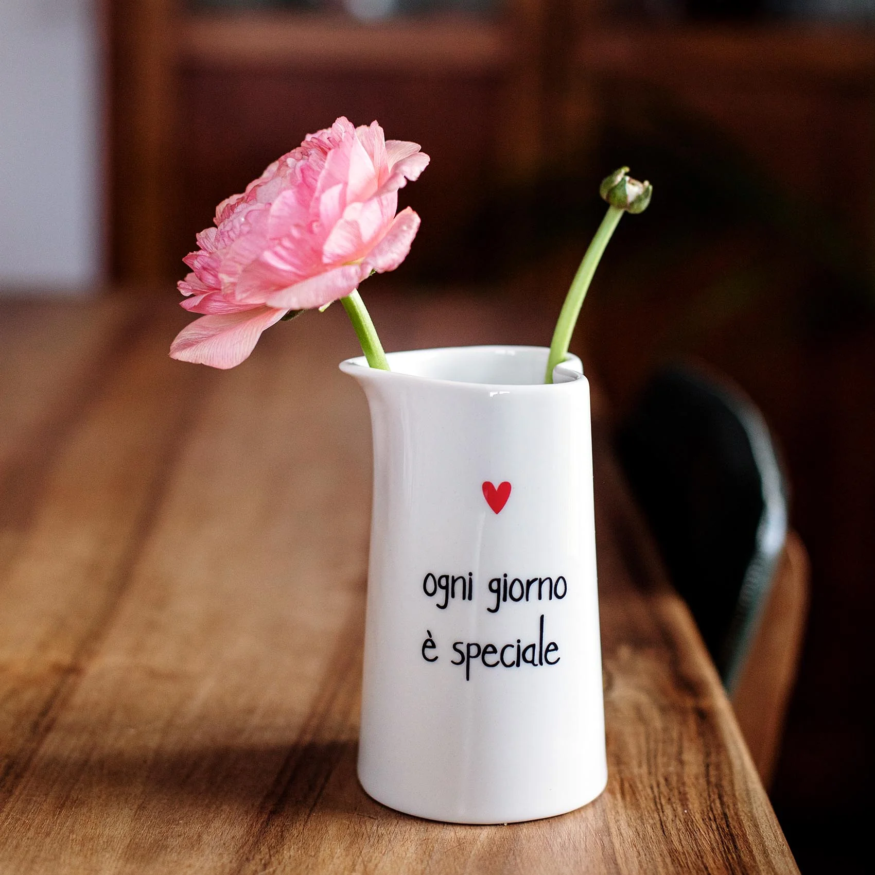 Lattiera in gres Ogni giorno è speciale Lattiera in gres Ogni giorno è speciale