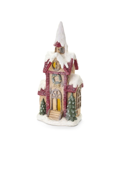 Casa in magnesio con luci a led Casa in magnesio con luci a led