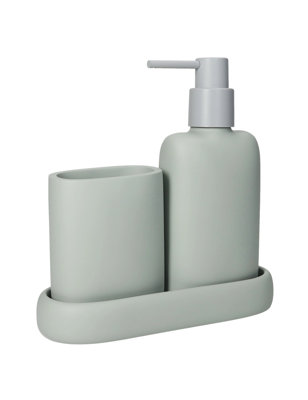 Set da bagno verde salvia Set da bagno verde salvia