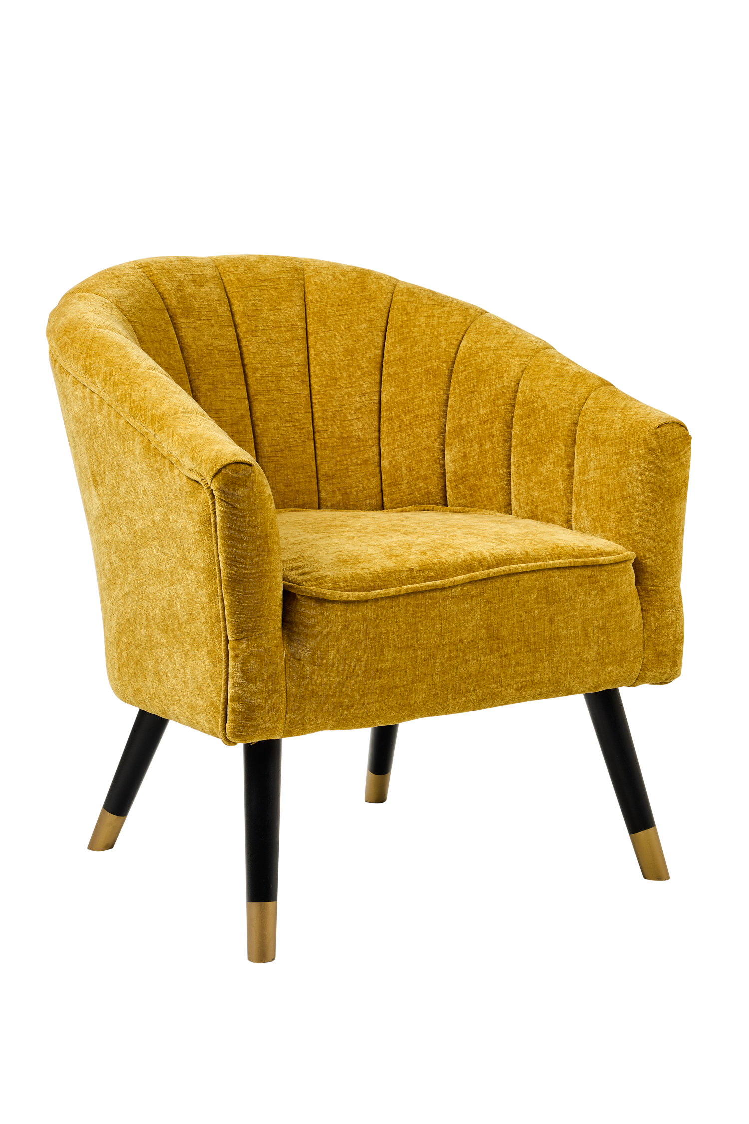 Poltroncina Tessa color mostarda