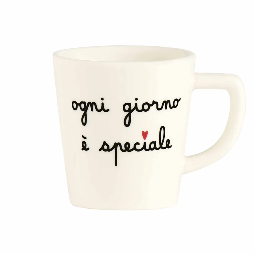 Piatto per Tazze Colazione decoro Buongiorno